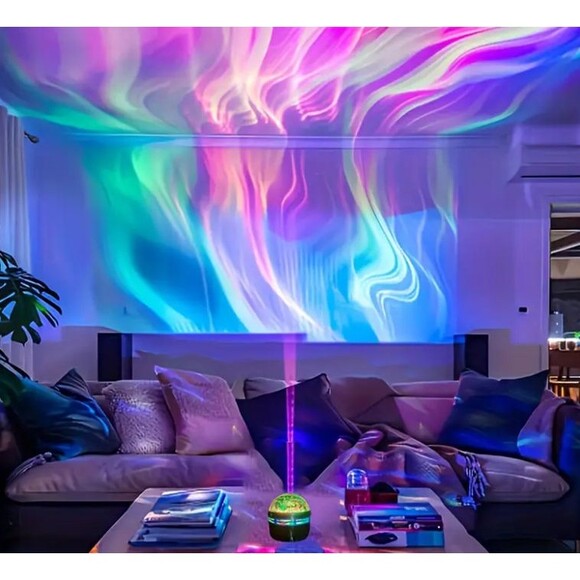 Galaxy Star Aurora Room Projector Night Light  RGB LED - Picture 4 of 4